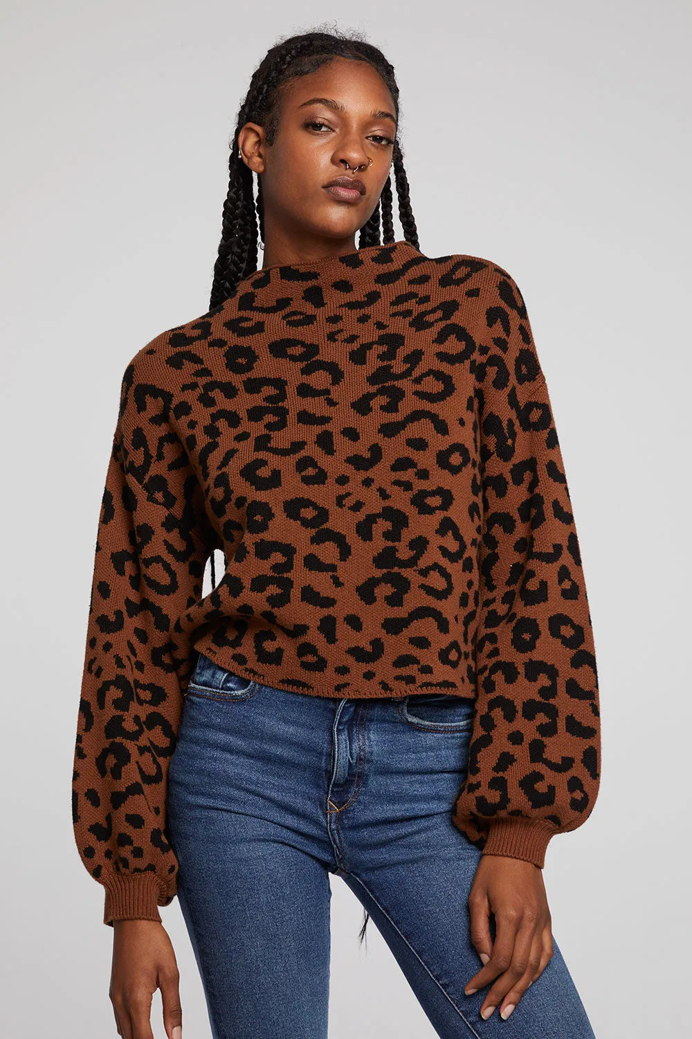 Willie Old Town Leopard Pullover